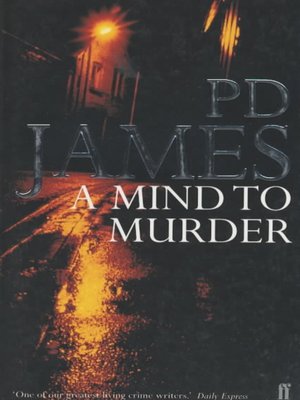 cover image of A mind to murder